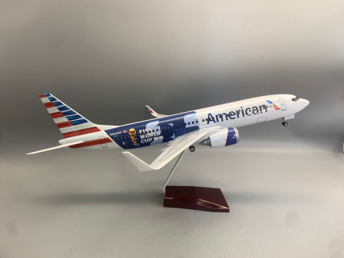 American Airlines 2026 World Cup Boeing 737 1:145 Scale Model