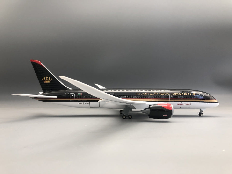 Royal Jordanian Boeing 787 1:145 Scale Model