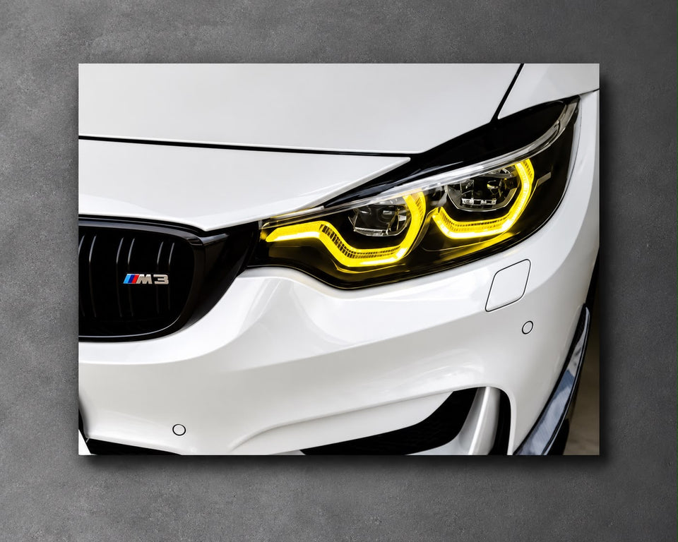 BMW M3 LED Car Display Frame