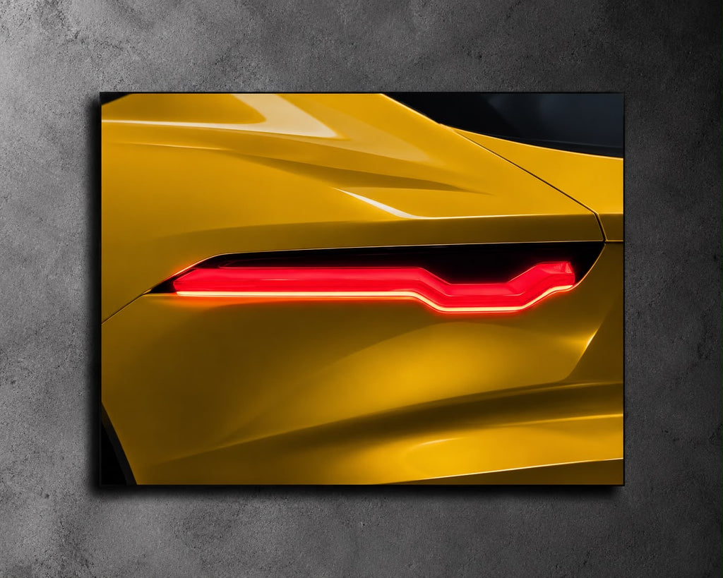 Jaguar F-Type LED Car Display Frame