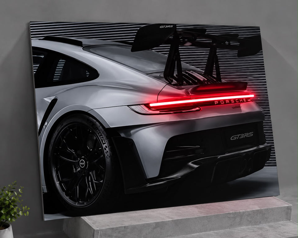 Porsche GT3 RS LED Car Display Frame
