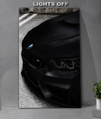 BMW M4 LED Car Display Frame