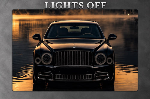 Bentley Mulsanne Speed LED Car Display Frame