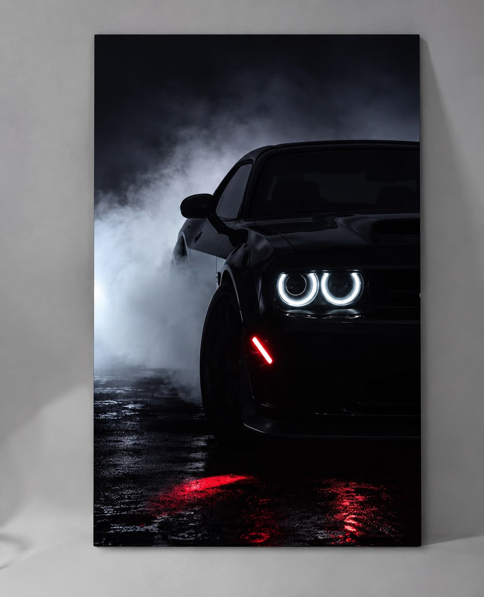 Dodge Challenger SRT LED Car Display Frame
