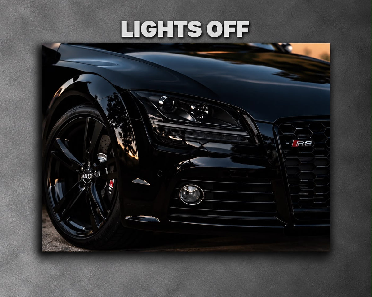 Audi RS 7 Sportback LED Car Display Frame