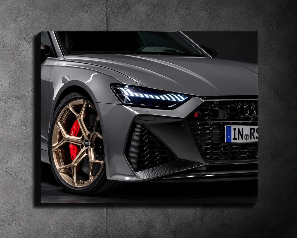 Audi RS 6 Avant LED Car Display Frame