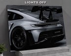 Porsche GT3 RS LED Car Display Frame
