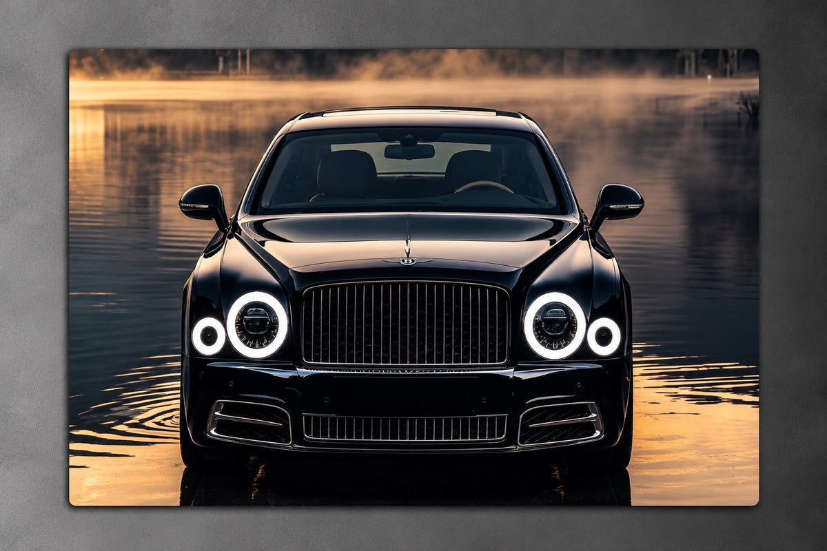 Bentley Mulsanne Speed LED Car Display Frame