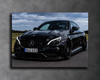 Mercedes-Benz C-Class Coupe LED Car Display Frame